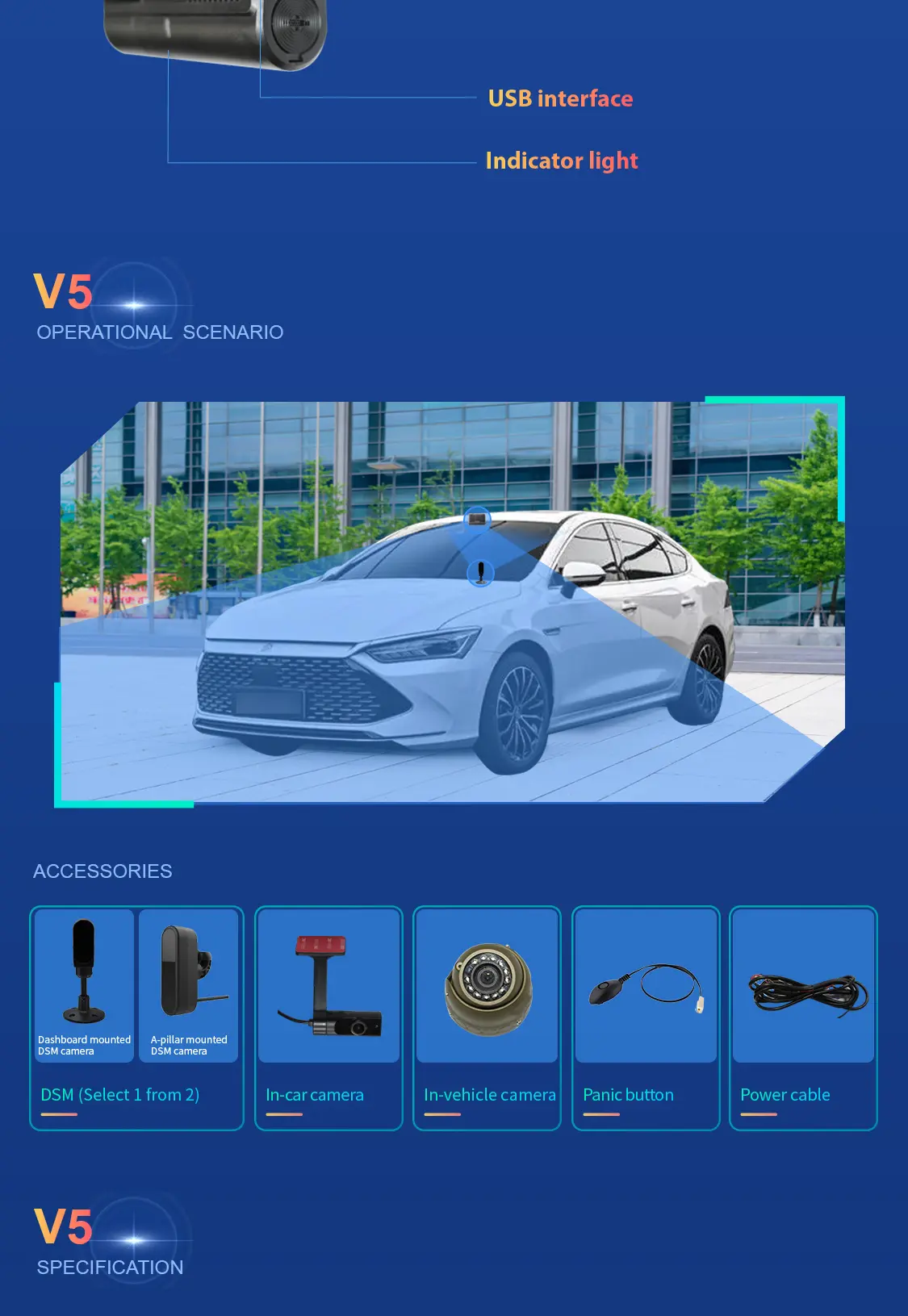dash cam for fleet vehicles